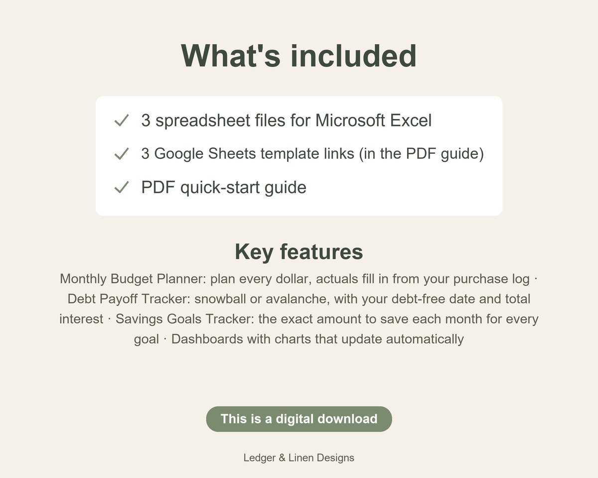 Personal Finance Bundle preview 5